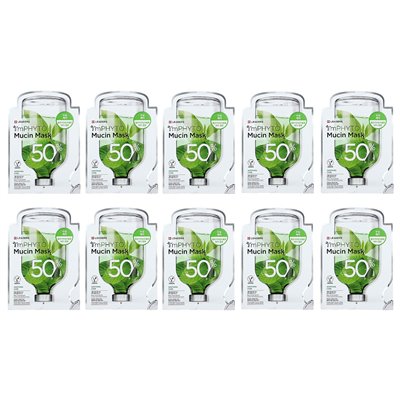Leaders, Imphyto Mucyn Beauty Mask, 10 Blätter, 0,84 fl oz (25 ml)