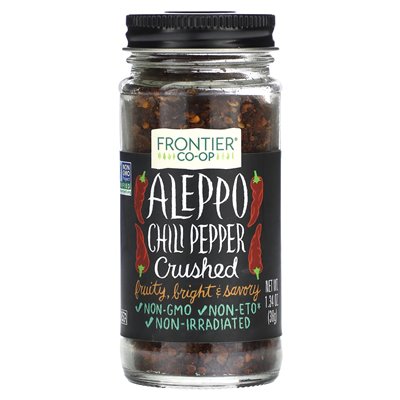 Frontier Co-Op, Crushed Aleppo Chili Pepper, 1,34 uncji (38 g)