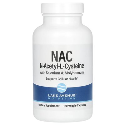 Lake Avenue Nutrition, N-Acetyl-l-Cysteine, 600mg, 120 Veg Capsules
