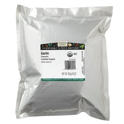 Frontier Co-op, Organic Garlic Granules, 16 oz (453 g) Frontier Co-op, Organic Garlic Granules, 16 oz (453 g)