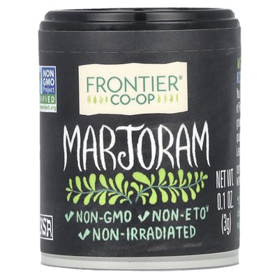 Frontier Co-op, Majoran, 0,1 oz (3 g)