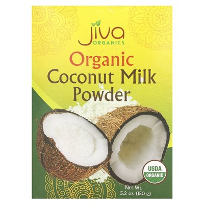 Jiva Organics, Organic Coconut Milk Powder, 5.2 oz (150 g)