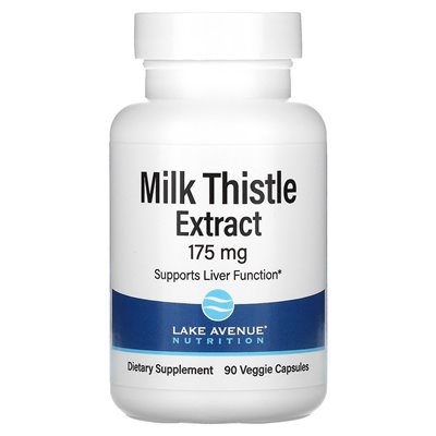 Lake Avenue Nutrition, Milk Thistle Extract, 175 mg, 90 Vegetarian Capsules