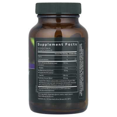 Gaia Herbs, Adrenal Health®, codzienne wsparcie, 120 wegańskich płynnych phyto-caps®