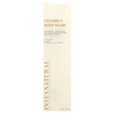 Instanatural, witamina C mycie ciała, 12 Fl Oz (354 ml) Instanatural, witamina C mycie ciała, 12 Fl Oz (354 ml)