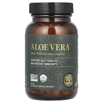 Global Healing, Aloe Vera, 60 kapsułek