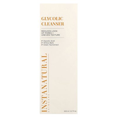 Instanatural, glikolowy środek czyszczący, 6,7 fl Oz (200 ml) Instanatural, glikolowy środek czyszczący, 6,7 fl Oz (200 ml)
