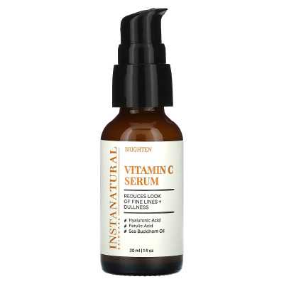 Instanatural, surowica witaminy C, 1 Fl Oz (30 ml) Instanatural, surowica witaminy C, 1 Fl Oz (30 ml)