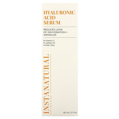 Instanatural, hialuronowa surowica kwasowa, 2 Fl Oz (60 ml)