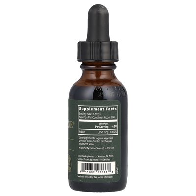 Globalne leczenie, detoksadyna, powstający jod, 1 Fl Oz (29,6 ml)