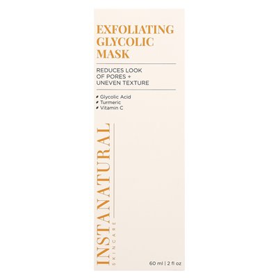Instanatural, Peeling-Glykol-Schönheitsmaske, 2 fl oz (60 ml)