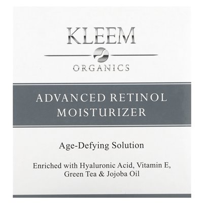Kleem Organics, Advanced Retinol Moisturizer, Age Resolution Solution, 1.7 fl oz (50 ml)
