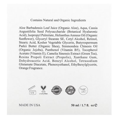 Kleem Organics, Advanced Retinol Moisturizer, Age Resolution Solution, 1.7 fl oz (50 ml)
