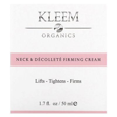 Kleem Organics, Hals- und Dekolletécreme, für alle Hauttypen, 1,7 fl oz (50 ml)