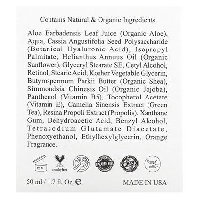 Kleem Organics, Hals- und Dekolletécreme, für alle Hauttypen, 1,7 fl oz (50 ml)