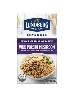 Lundberg, Organiczny Pełnoziarnisty i Dziki Ryż, Dziki Porcini Grzyb, 6 uncji (170 g) Lundberg, Organiczny Pełnoziarnisty i Dziki Ryż, Dziki Porcini Grzyb, 6 uncji (170 g)