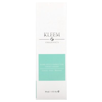 Kleem Organics, Dark Spot Corrector Nachtserum, 1 Fl Oz (30 ml)