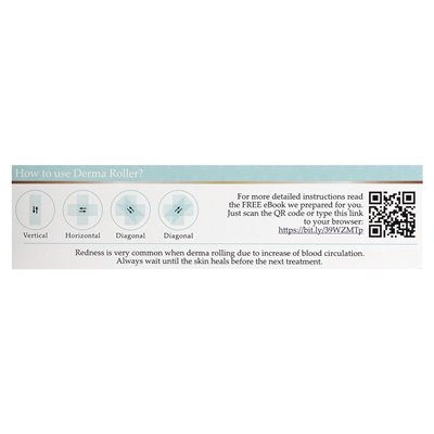 Kleem Organics, Microneedle Derma Roller, Titan Strength, 1 roller