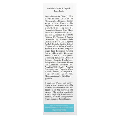 Kleem Organics, Hyaluronic Acid Serum, 1 Fl Oz (30 ml)