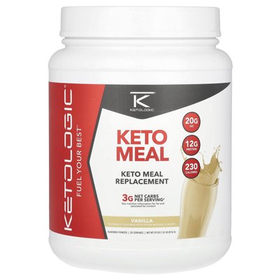 Ketological, Keto Meal Replacement, Vanilla, 1.8 lbs (816 g)
