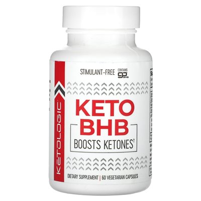 Ketologisch, Keto-BHB, 60 vegetarische Kapseln