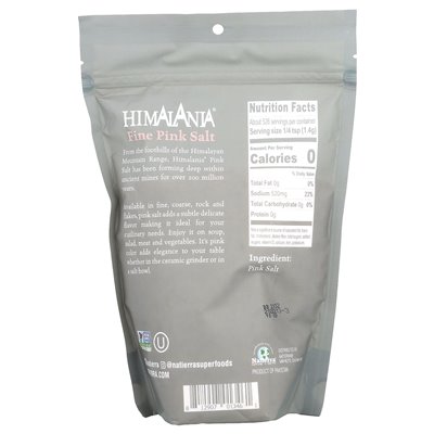 Himalania, Himalajska Różowa sól, grzywna, 26 uncji (737 g) Himalania, Himalajska Różowa sól, grzywna, 26 uncji (737 g)