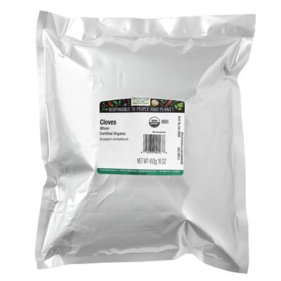 Frontier Co-op, Bio-Gewürznelken, 16 oz (453 g)