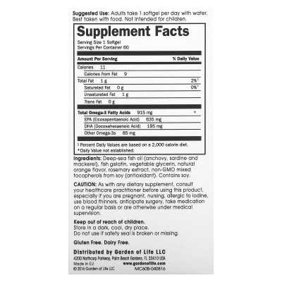 Minami Nutrition, Superskritisch Cardio, Omega-3-Fischöl, Orange, 915 mg, 60 weiche