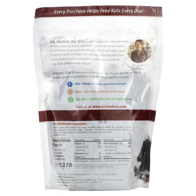 Erin Baker's, Hausgemachtes Müsli mit alten Getreidesorten, Doppelschokoladensplitter, 12 oz (340 g)