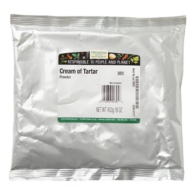 Frontier Co-op, Cream of Tartar Powder, 16 oz (453 g)