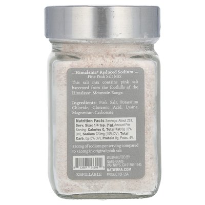 Himalania Reduced Pink Salt Blend, Fine, 10 oz (283 g)