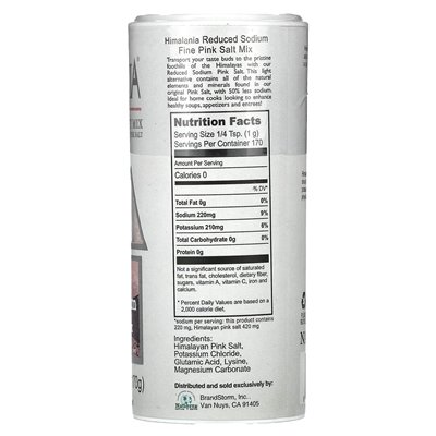 Himalania, Himalaya-Salzmischung mit reduziertem Natriumgehalt, 6 oz (170 g)