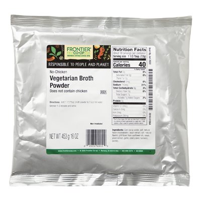 Frontier Co-op, Vegetarian Powdered Powder, No Hell, 16 oz (453 g)