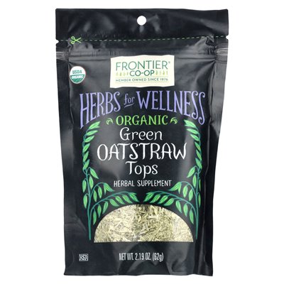 Frontier Co-op, Organic Green Oatstraw Tops, 2.19 oz (62 g)