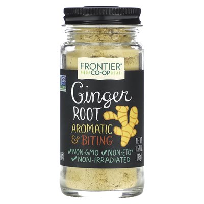 Frontier Co-Op, Ginger Root, 1,52 uncji (43 g) Frontier Co-Op, Ginger Root, 1,52 uncji (43 g)