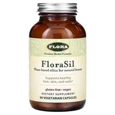 Flora, Florasil, 90 kapsułek wegetariańskich