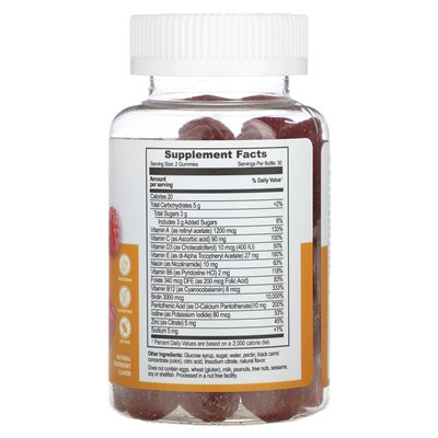 Lifeable, Women's Multivitamin Gummies, Natural Raspberry, 60 Gummies Lifeable, Women's Multivitamin Gummies, Natural Raspberry, 60 Gummies