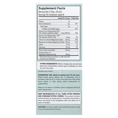 Flora, Bone Health+™ z wapniem, magnezem i witaminami D&ampK, 8 Fl Oz (236 ml)