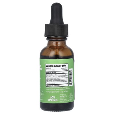 JoySpring, Vital Vits, Codziennie Ziołowe, 1 uncja fl (30 ml) JoySpring, Vital Vits, Codziennie Ziołowe, 1 uncja fl (30 ml)
