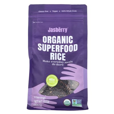 Jasberry, Bio-Superfood-Reis, 15 oz (426 g) Jasberry, Bio-Superfood-Reis, 15 oz (426 g)
