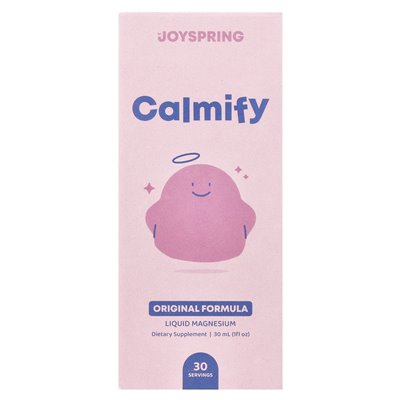 Joyspring, Calmify, Liquid Magnesium, 1 Fl Oz (30 ml) Joyspring, Calmify, Liquid Magnesium, 1 Fl Oz (30 ml)