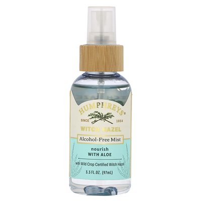 Humphreys, Hamamelis, alkoholfreier Aloe Vera-Nebel, 3,3 fl oz (97 ml)