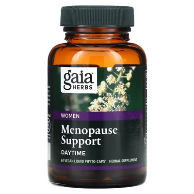 Gaia Herbs Women Menopause Support Day 60 Vegan Liquid Phyto Caps