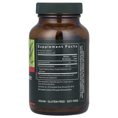 Gaia Herbs, Weißdorn Supreme, 120 vegane Phyto-Kapseln mit Flüssigkeit