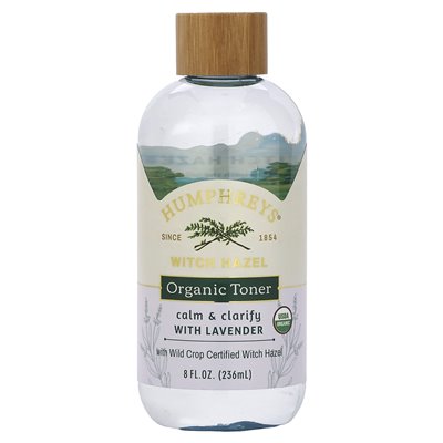 Humphreys, Witch Hazel, Organic Lavender Toner, Calm & Clarify, 8 fl oz (236 ml)