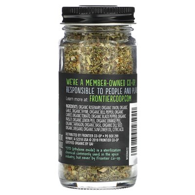 Frontier Co-Op, Erganic Herb Fest Seasoning, 1.4 oz (40 g)
