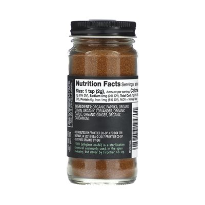 Frontier Co-op, Organic Tandoori Masala Spices, 1.8 oz (51 g)