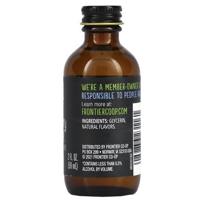 Frontier Co-op, Erdbeergeschmack, alkoholfrei, 2 fl oz (59 ml)