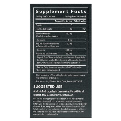 Gaia Herbs, Response Response ™, 30 Vegan Capsules