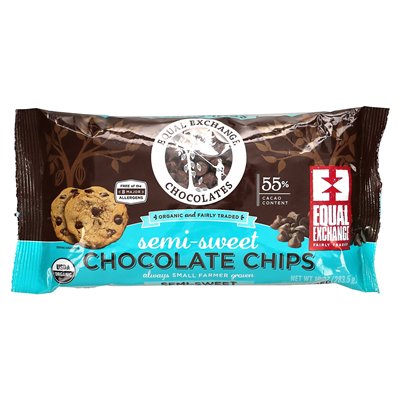Equal Exchange, Organic, Chocolate, Semi-Sweet, 55% Cacao, 10 oz (283.5 g)